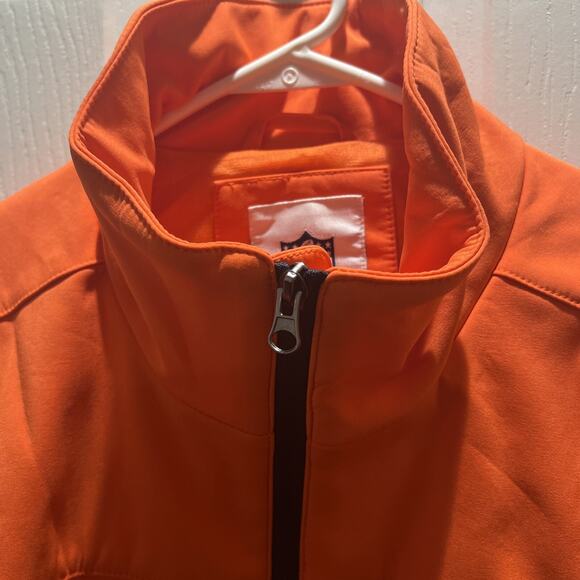 Denver Broncos NFL Full Zip EMBROIDERED Fleece Lined Men’s Size M Jacket - Picture 3 of 11